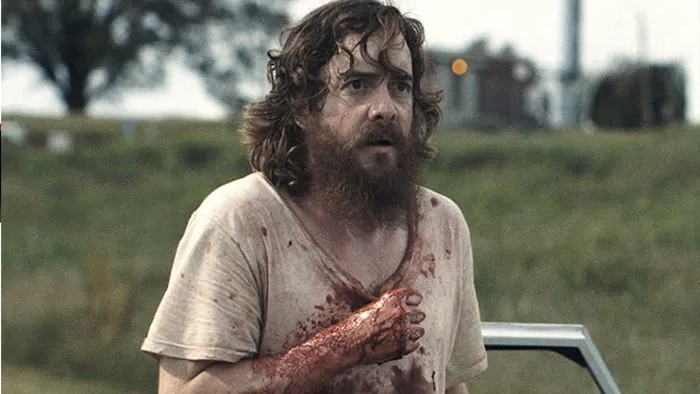 Macon Blair in a scene from the 2013 revenge thriller Blue Ruin.